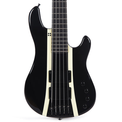 Sandberg California VM5 5-String Highgloss Black w/Creme Stripes Bass Guitars / 5-String or More