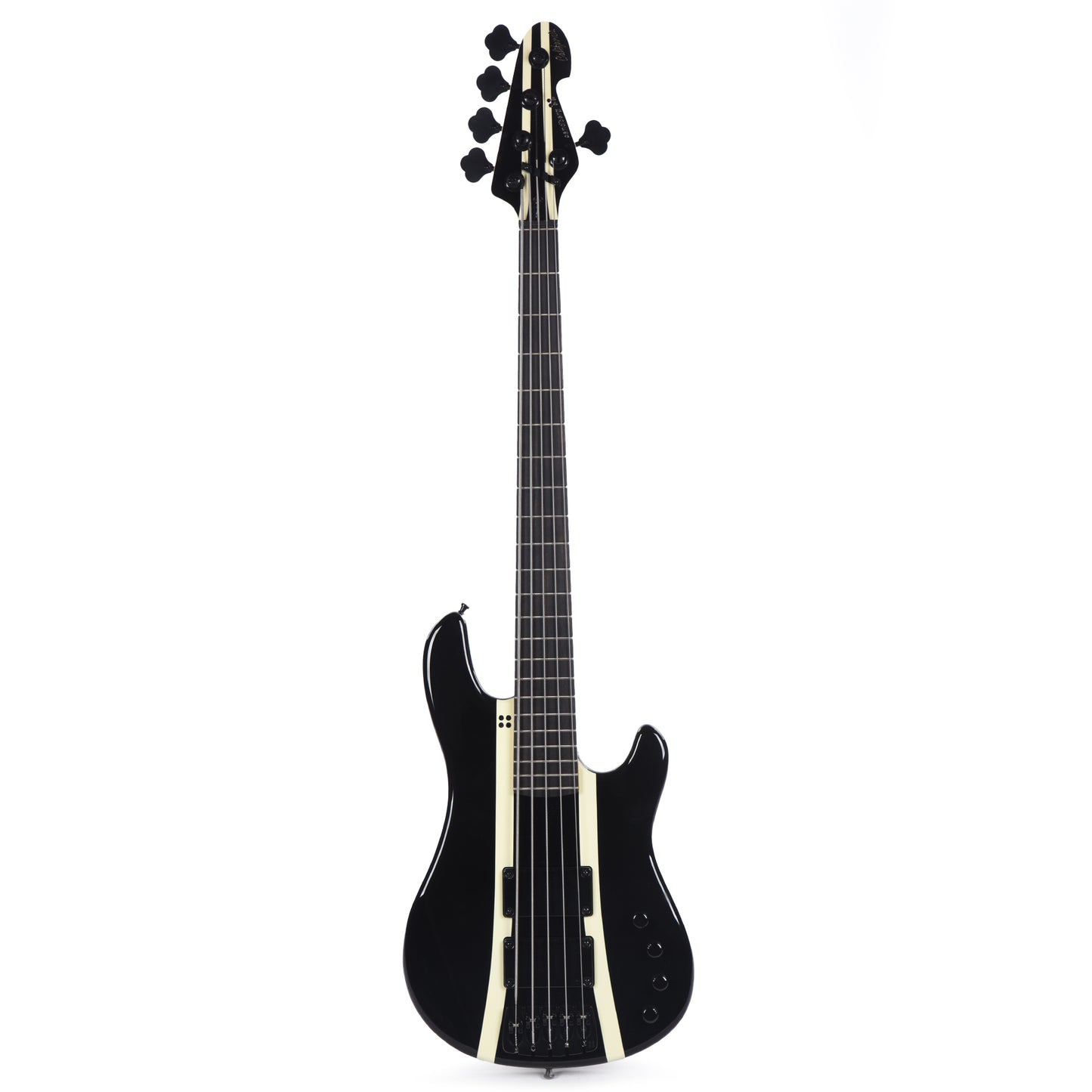Sandberg California VM5 5-String Highgloss Black w/Creme Stripes Bass Guitars / 5-String or More