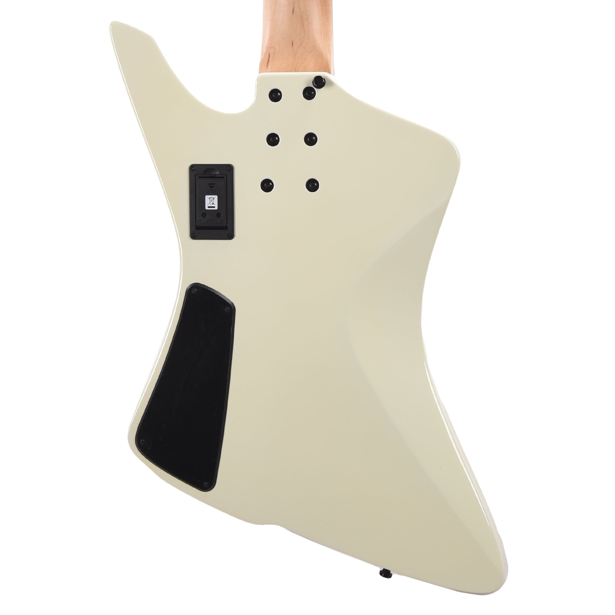 Sandberg Forty Eight 5-String Virgin White High Gloss w/Black Stripes Bass Guitars / 5-String or More