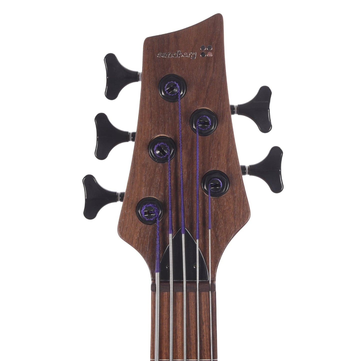 Sandberg Classic Booster Fretless 5-String Walnut Natural w/Matching Headstock Bass Guitars / Fretless