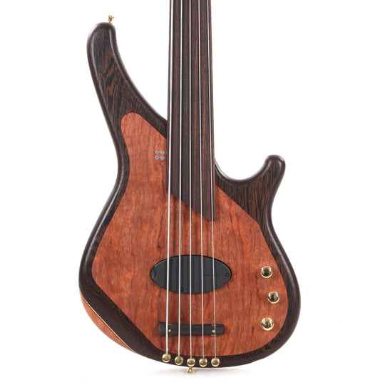 Sandberg Custom Thinline 5-String Wenge/Bubinga Natural Bass Guitars / Fretless