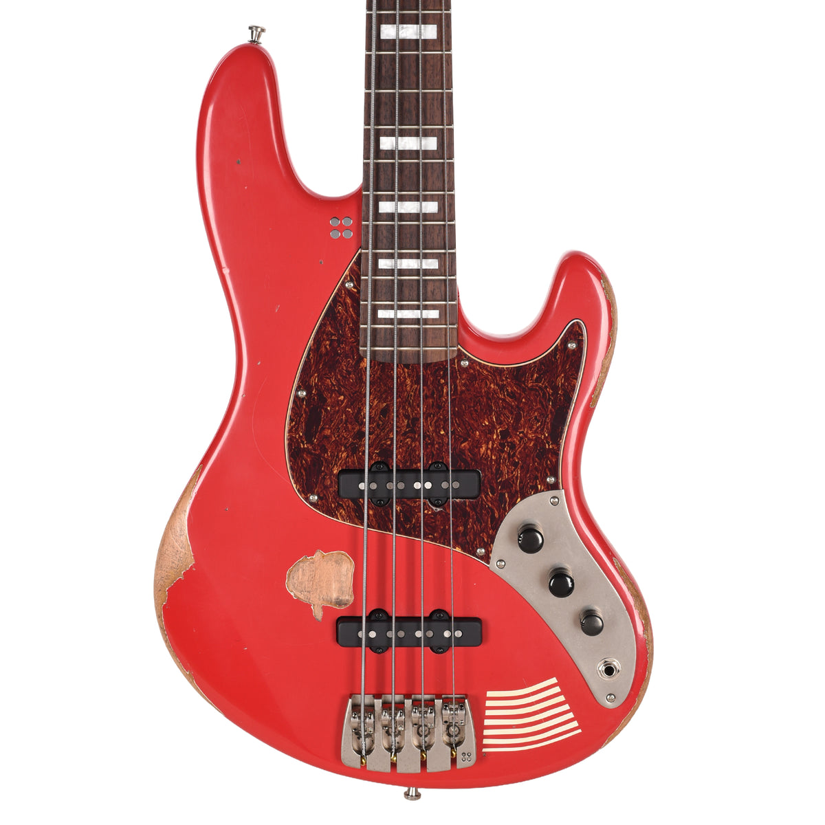 Sandberg California MarloweDK Special Aged Marlowe Red Bass Guitars