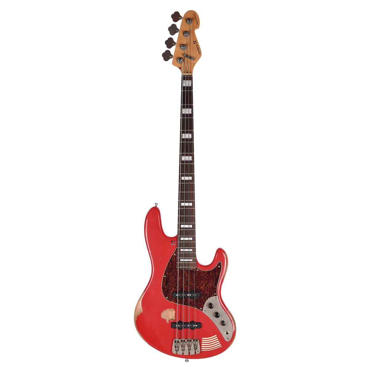Sandberg California MarloweDK Special Aged Marlowe Red Bass Guitars