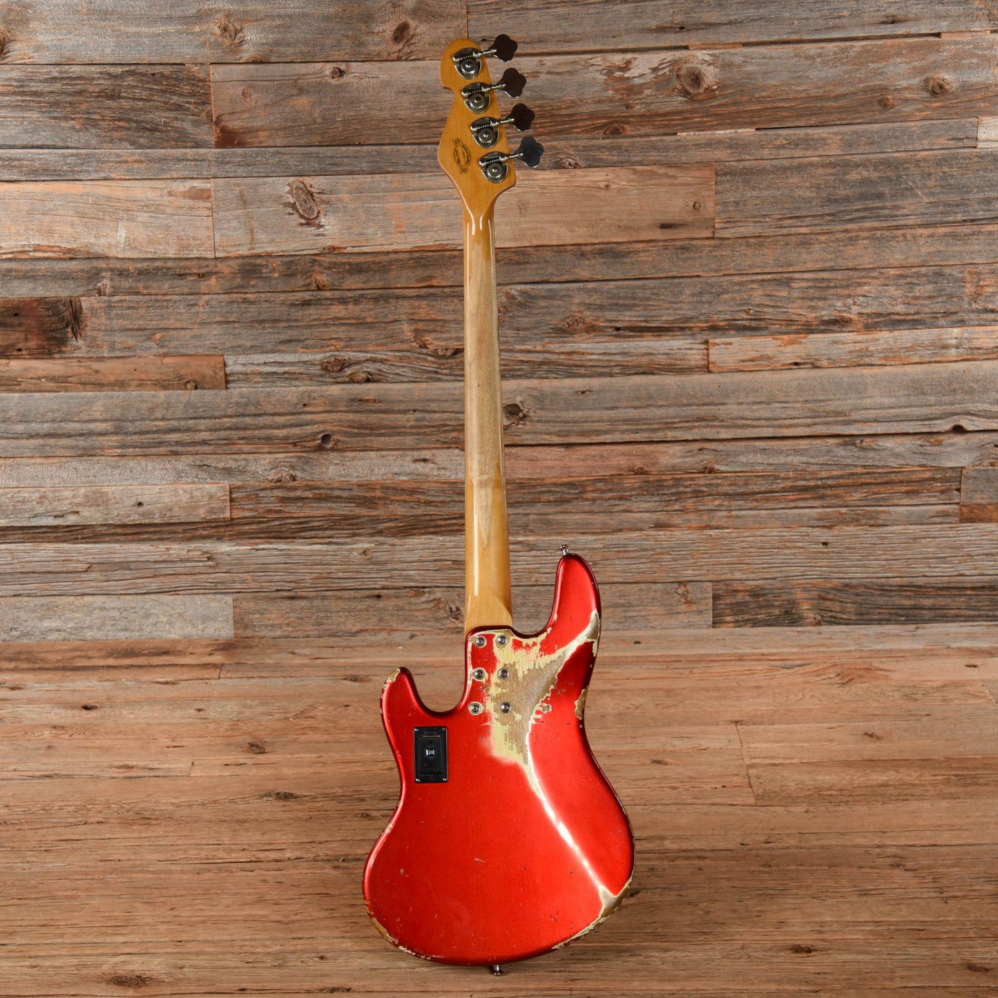 Sandberg TM4 Hardcore Aged Candy Apple Red 2020 Bass Guitars