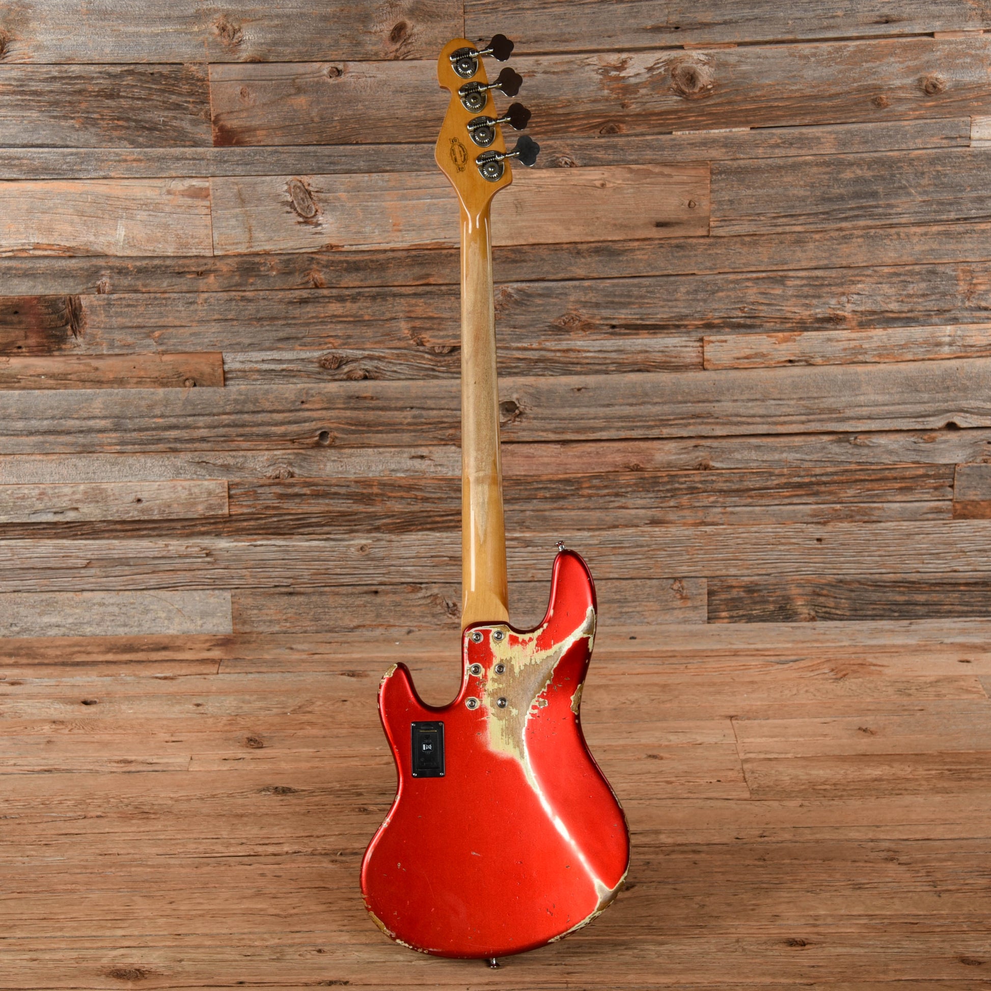 Sandberg TM4 Hardcore Aged Candy Apple Red 2020 Bass Guitars
