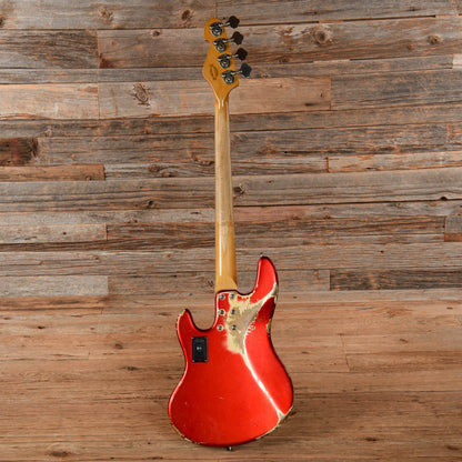 Sandberg TM4 Hardcore Aged Candy Apple Red 2020 Bass Guitars