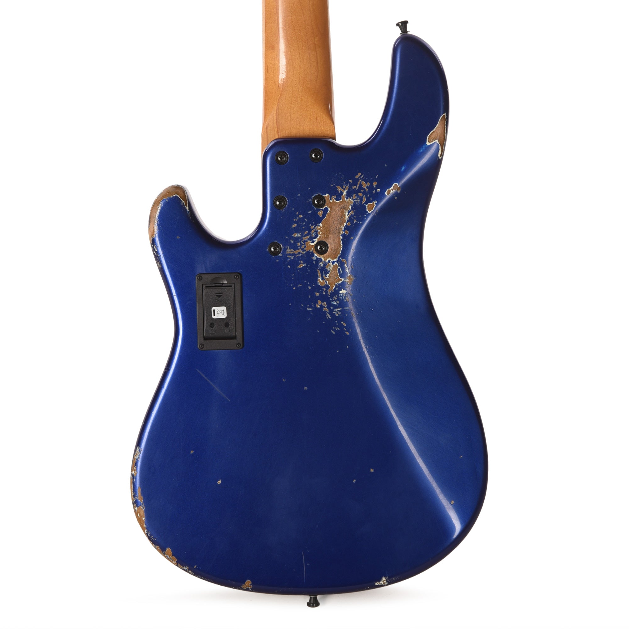 Sandberg California Central 5-String Extra Long Scale Hardcore Reserve San Remo Blue Electric Guitars / Solid Body