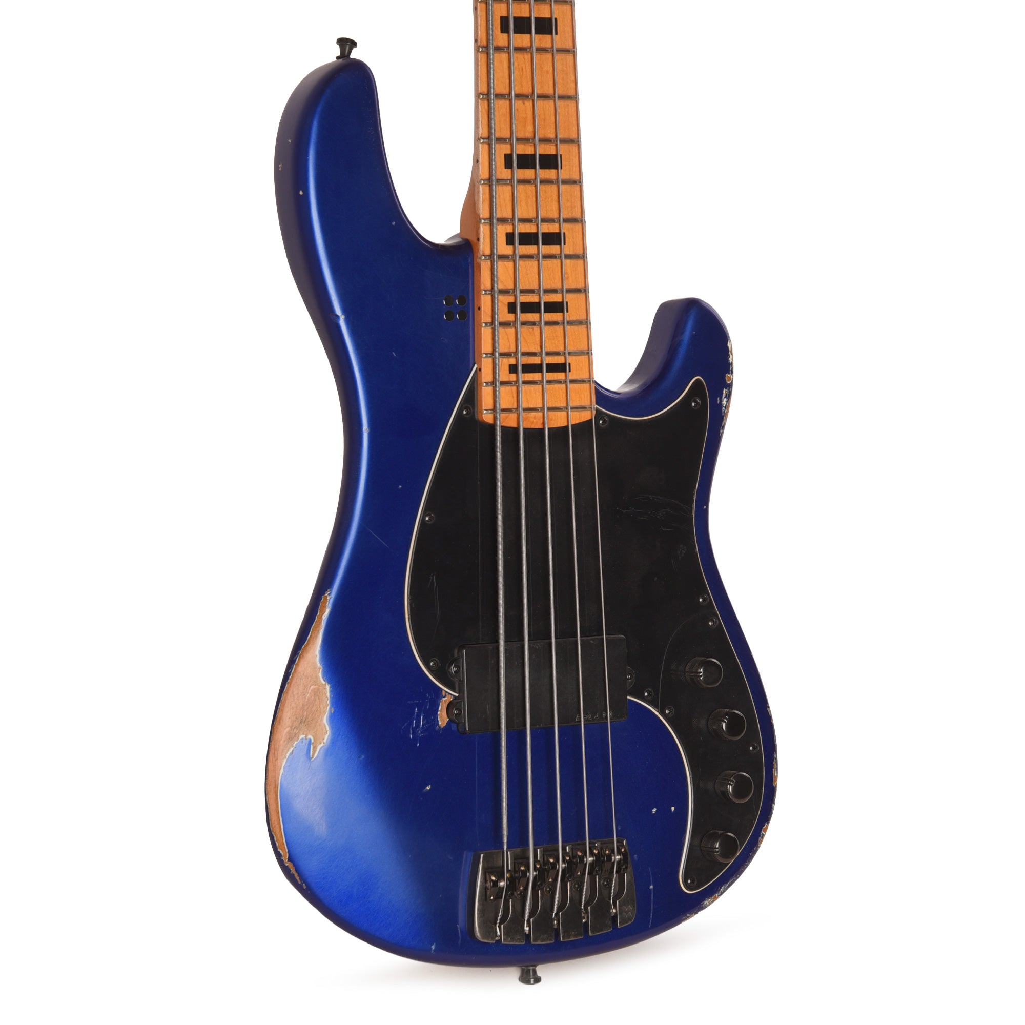 Sandberg California Central 5-String Extra Long Scale Hardcore Reserve San Remo Blue Electric Guitars / Solid Body