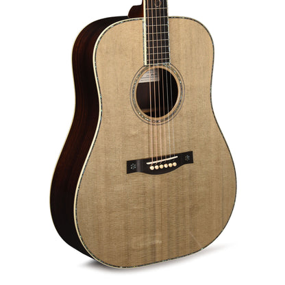 Santa Cruz D Blue Sitka Spruce/Indian Rosewood Natural Acoustic Guitars / Dreadnought