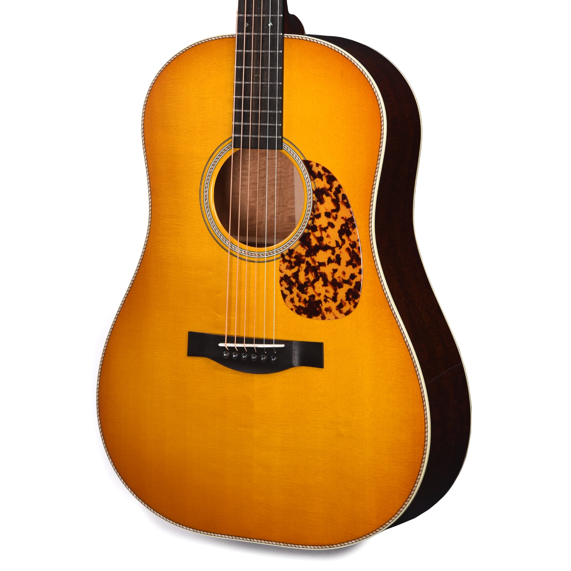 Santa Cruz Guitar Company D-12 Bearclaw German Spruce/Beeswing Mahogany Buttered Toast Sunburst Acoustic Guitars / Dreadnought