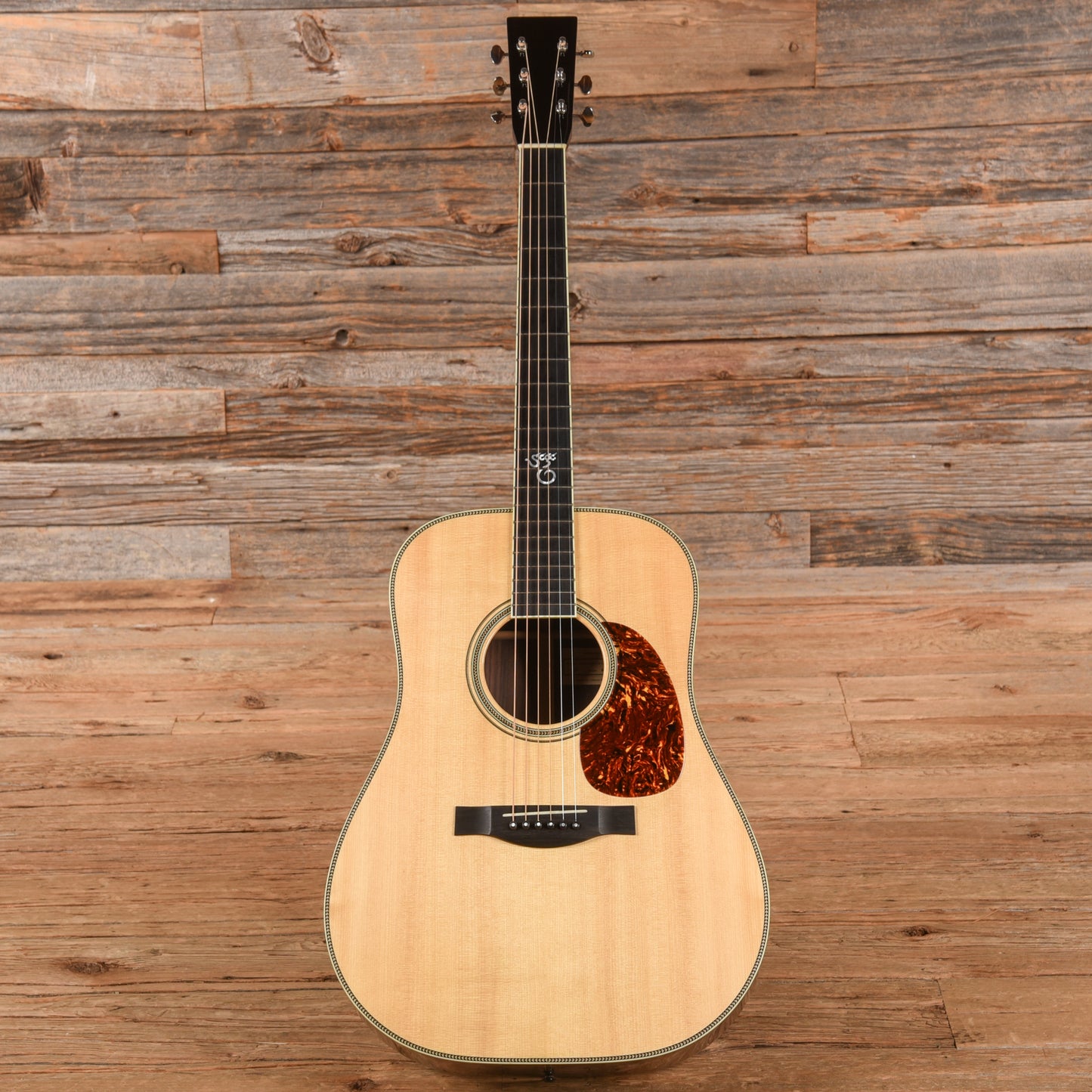 Santa Cruz Model D Natural Acoustic Guitars / Dreadnought
