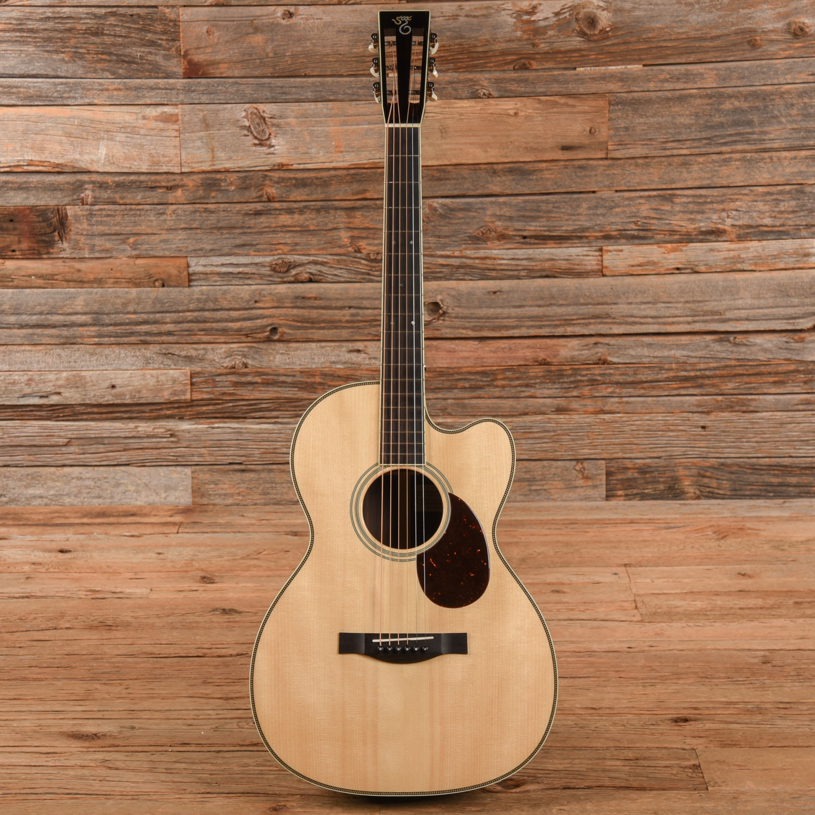 Santa Cruz Custom 000 Natural Acoustic Guitars / OM and Auditorium