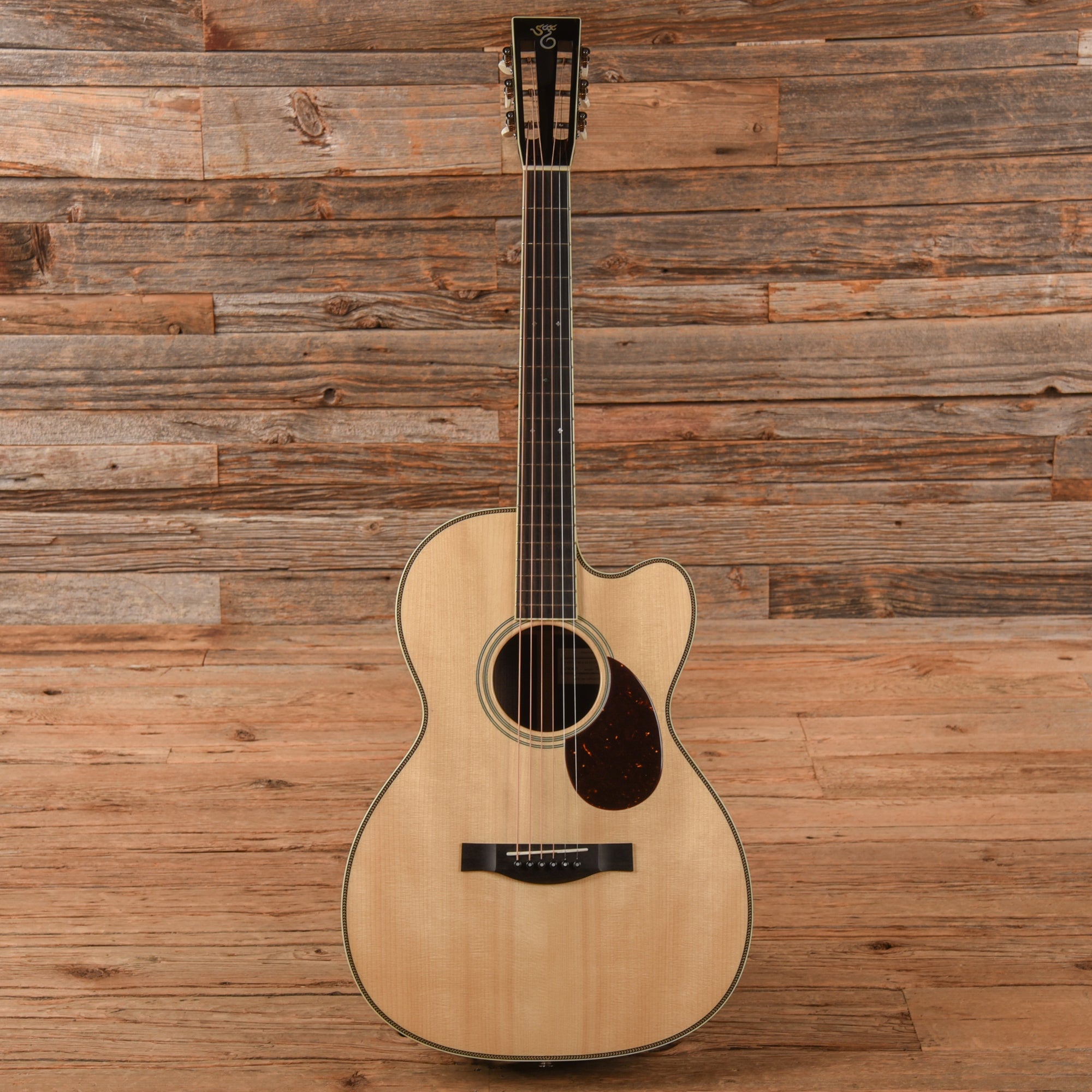 Santa Cruz Custom 000 Natural Acoustic Guitars / OM and Auditorium