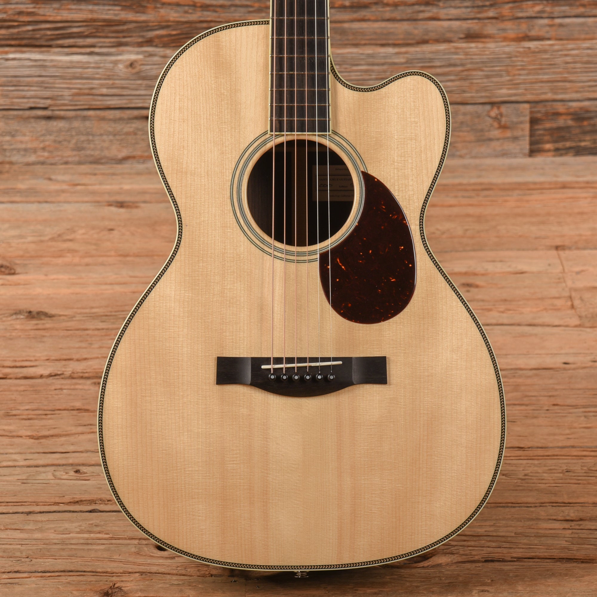 Santa Cruz Custom 000 Natural Acoustic Guitars / OM and Auditorium