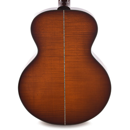 Santa Cruz F Model Bearclaw German Spruce/Flamed Maple Full Body Sunburst Acoustic Guitars / OM and Auditorium