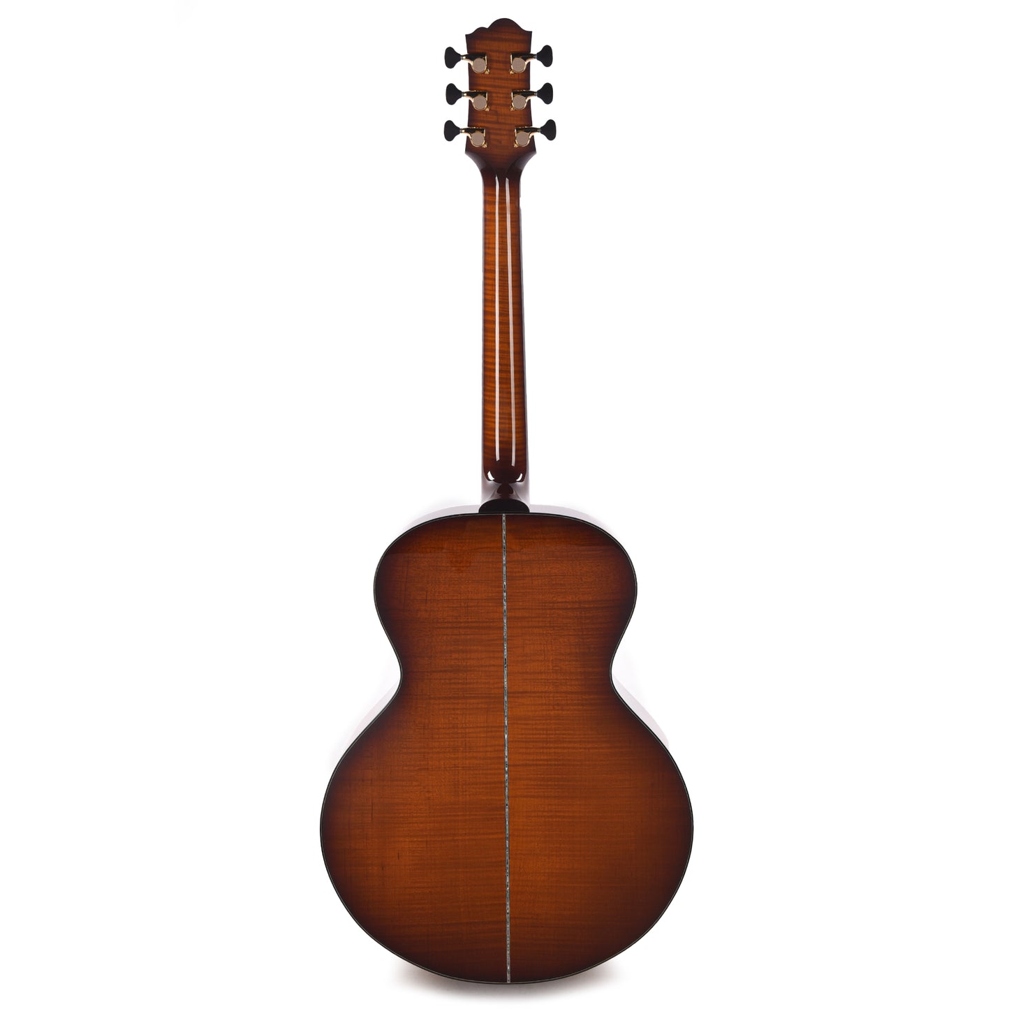 Santa Cruz F Model Bearclaw German Spruce/Flamed Maple Full Body Sunburst Acoustic Guitars / OM and Auditorium