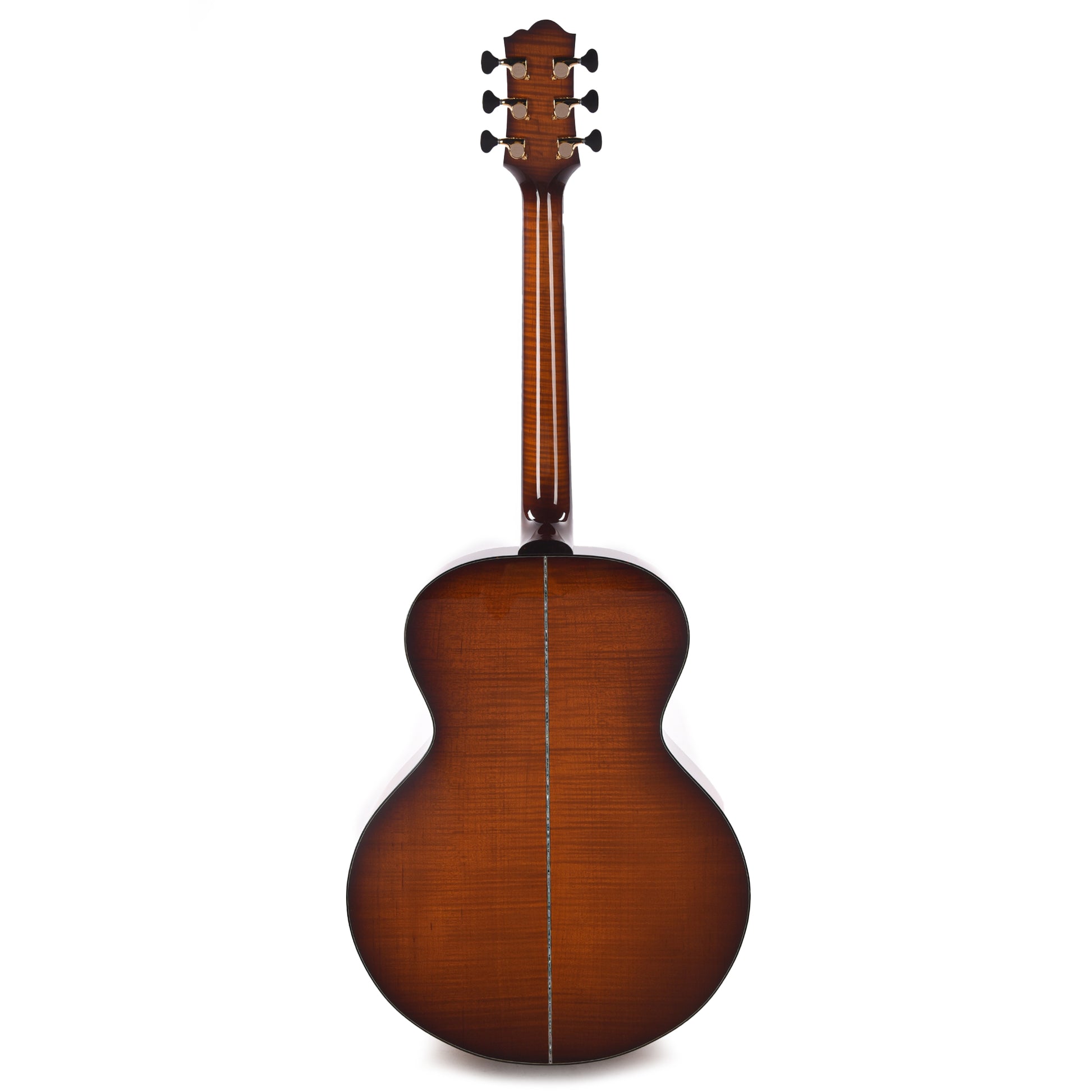 Santa Cruz F Model Bearclaw German Spruce/Flamed Maple Full Body Sunburst Acoustic Guitars / OM and Auditorium