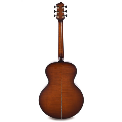 Santa Cruz F Model Bearclaw German Spruce/Flamed Maple Full Body Sunburst Acoustic Guitars / OM and Auditorium