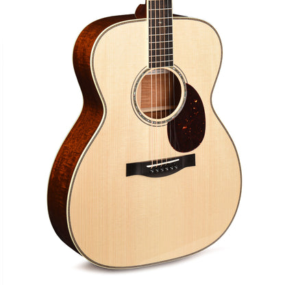 Santa Cruz OM Grand Old Growth Adirondack Spruce/Flamed Mahogany Natural Acoustic Guitars / OM and Auditorium