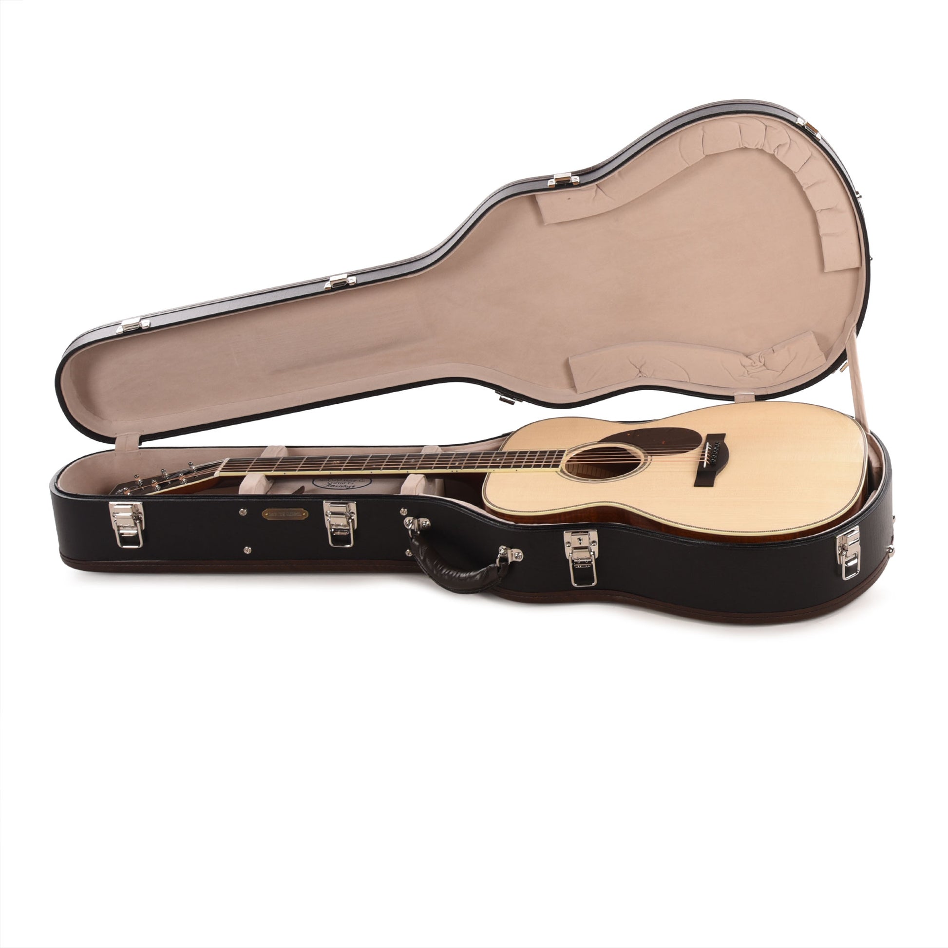 Santa Cruz OM Grand Old Growth Adirondack Spruce/Flamed Mahogany Natural Acoustic Guitars / OM and Auditorium