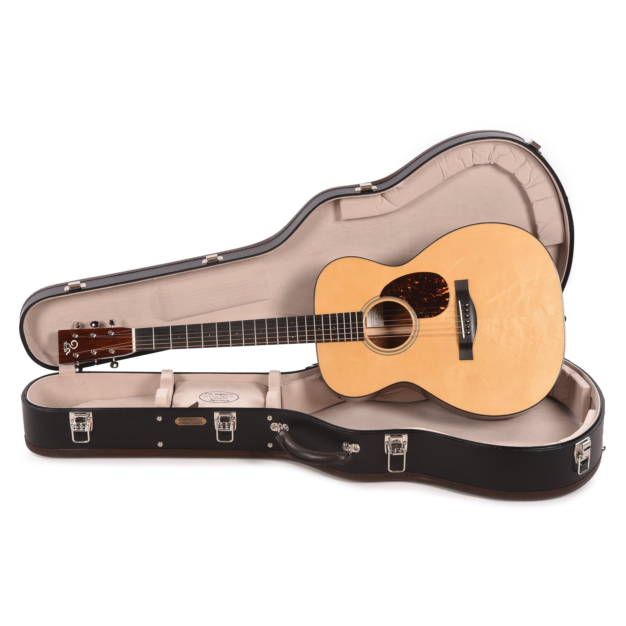 Santa Cruz OM/PW Bearclaw German Spruce/Cocobolo Vintage Tint Acoustic Guitars / OM and Auditorium