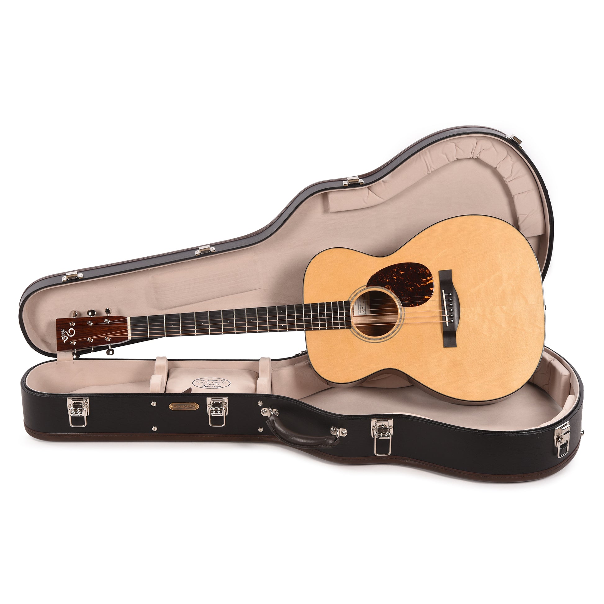 Santa Cruz OM/PW Bearclaw German Spruce/Cocobolo Vintage Tint Acoustic Guitars / OM and Auditorium