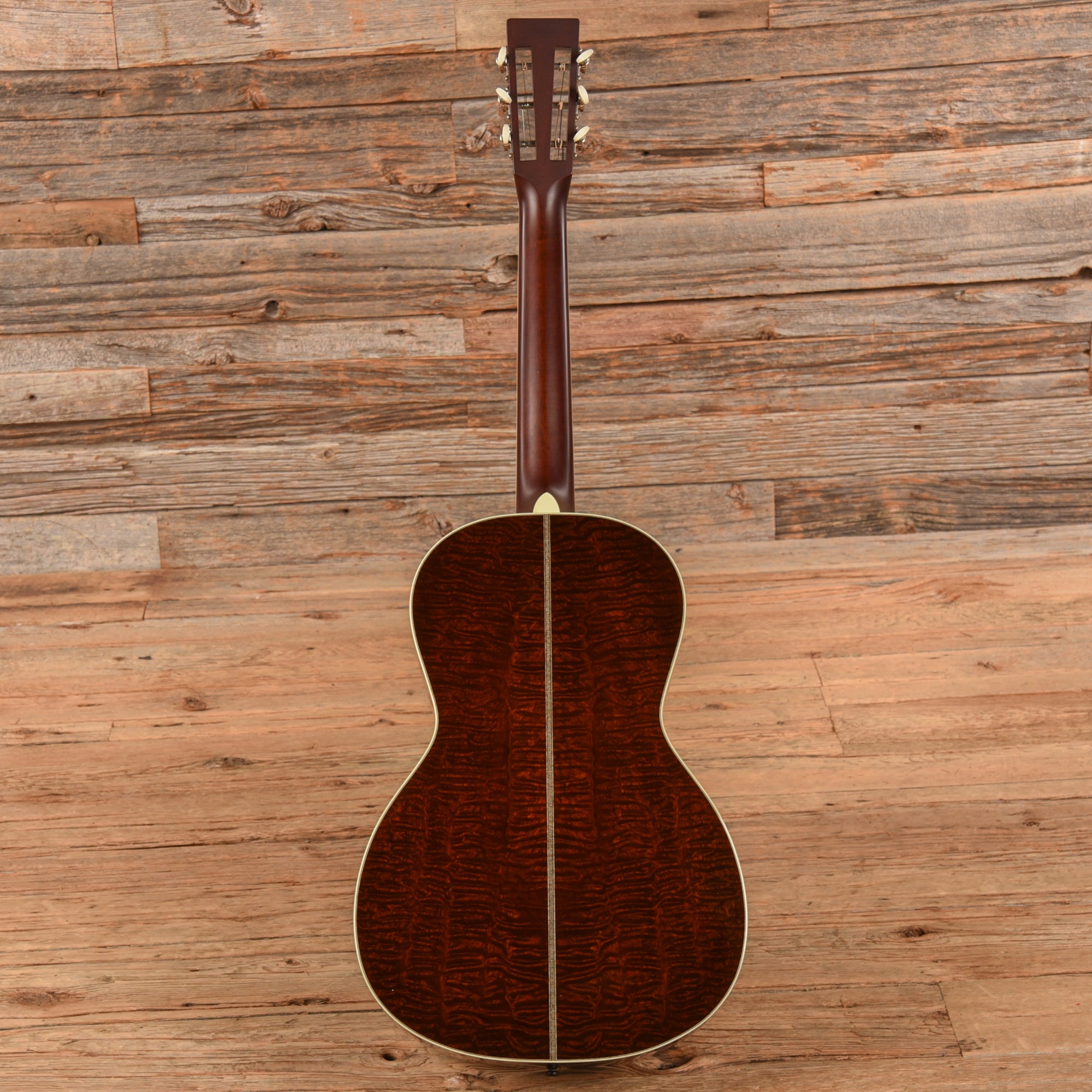 Santa Cruz Style 1 Bearclaw European Spruce/Figured Sapele Natural Acoustic Guitars / Parlor