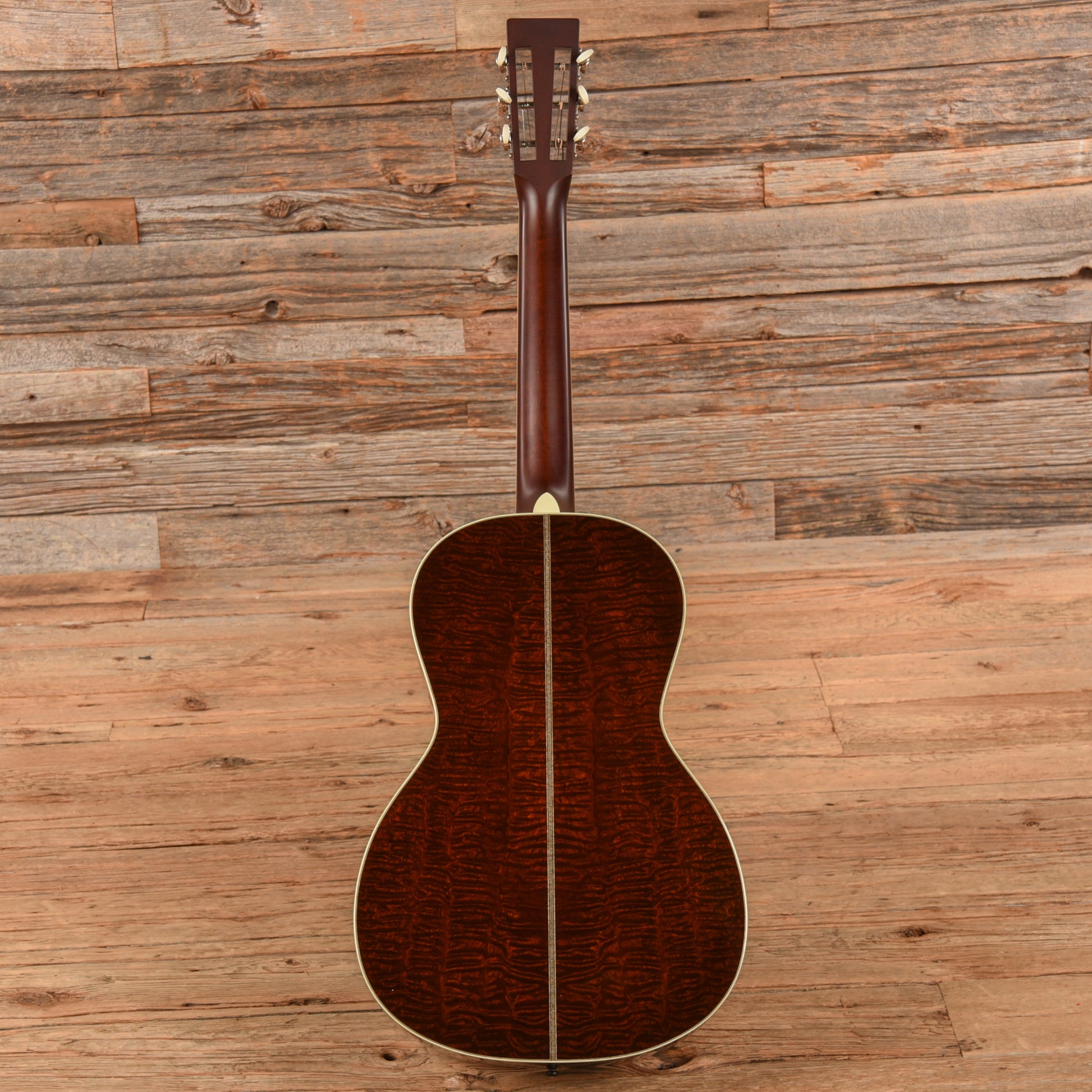 Santa Cruz Style 1 Bearclaw European Spruce/Figured Sapele Natural Acoustic Guitars / Parlor
