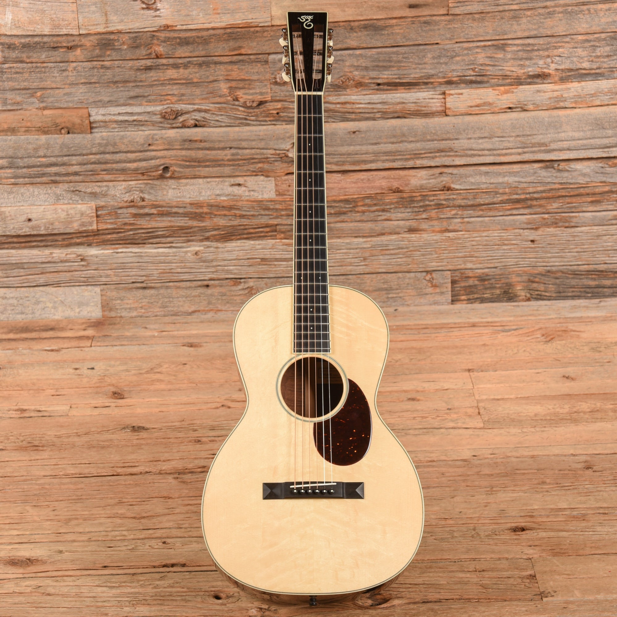 Santa Cruz Style 1 Bearclaw European Spruce/Figured Sapele Natural Acoustic Guitars / Parlor