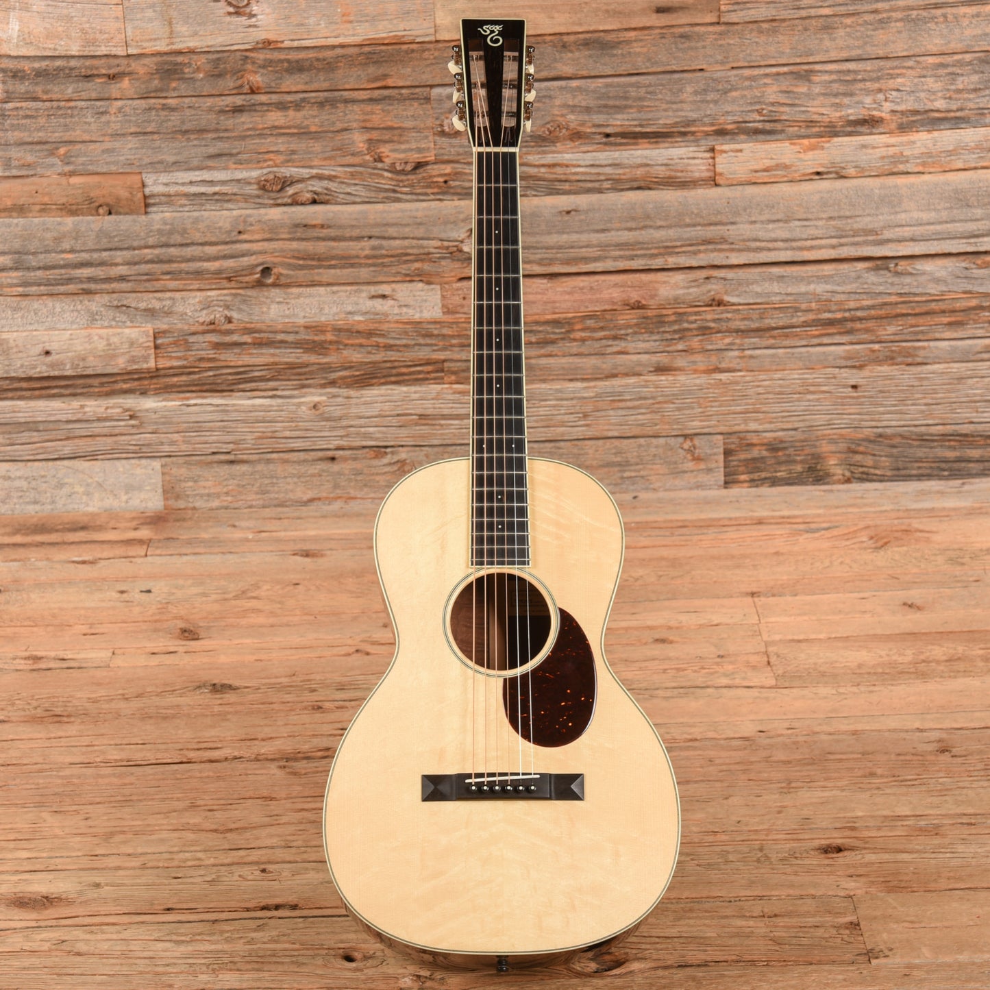 Santa Cruz Style 1 Bearclaw European Spruce/Figured Sapele Natural Acoustic Guitars / Parlor