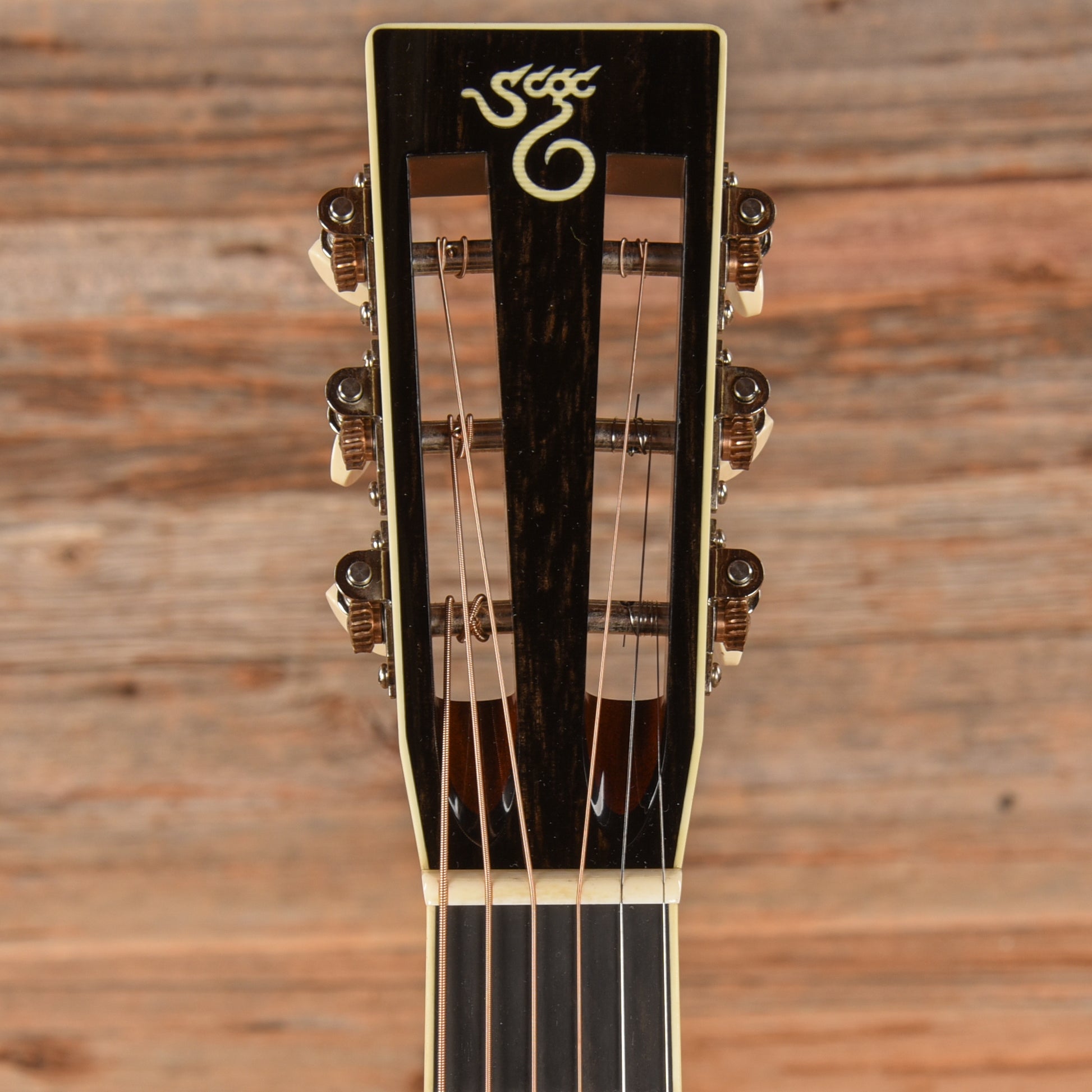 Santa Cruz Style 1 Bearclaw European Spruce/Figured Sapele Natural Acoustic Guitars / Parlor