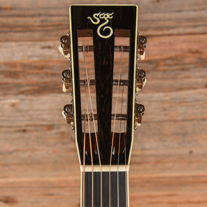 Santa Cruz Style 1 Bearclaw European Spruce/Figured Sapele Natural Acoustic Guitars / Parlor