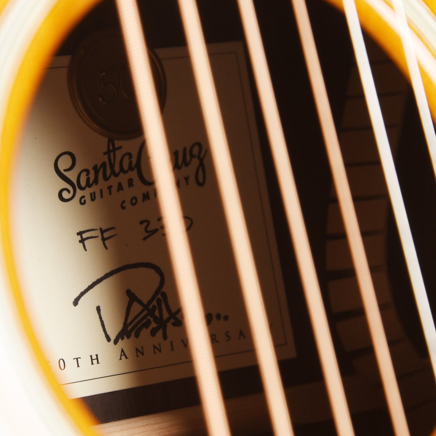 Santa Cruz 50th Anniversary Firefly Limited Acoustic Guitars