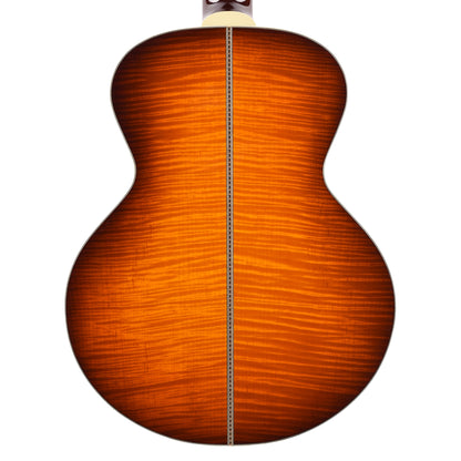 Santa Cruz Firefly Cedar/Flamed Maple Perimeter Sunburst Acoustic Guitars