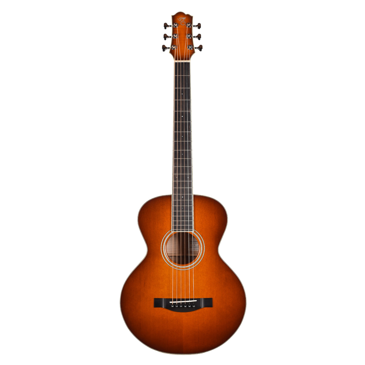 Santa Cruz Firefly Cedar/Flamed Maple Perimeter Sunburst Acoustic Guitars