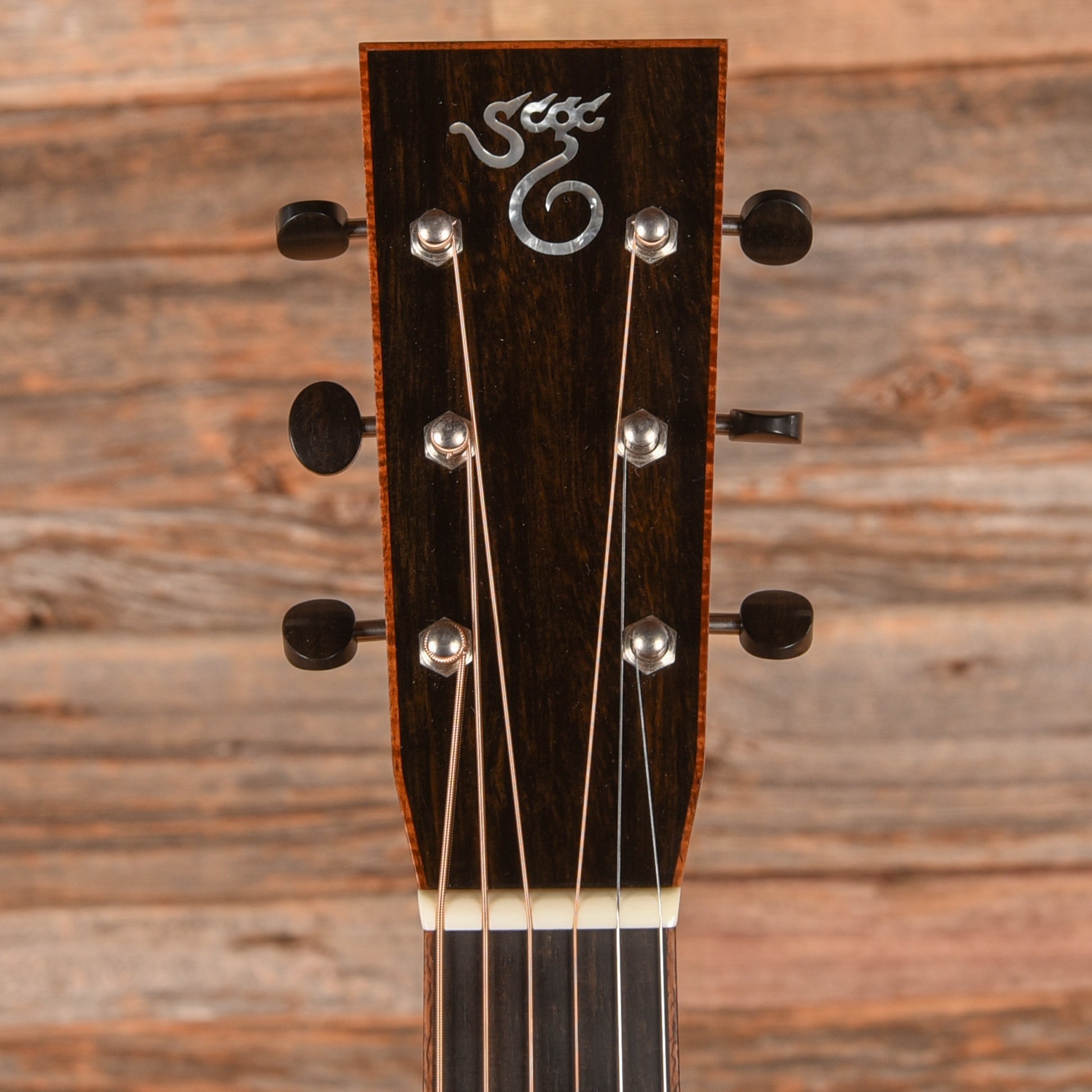 Santa Cruz OM Grand Brazilian Rosewood and Moon Spruce Natural Acoustic Guitars