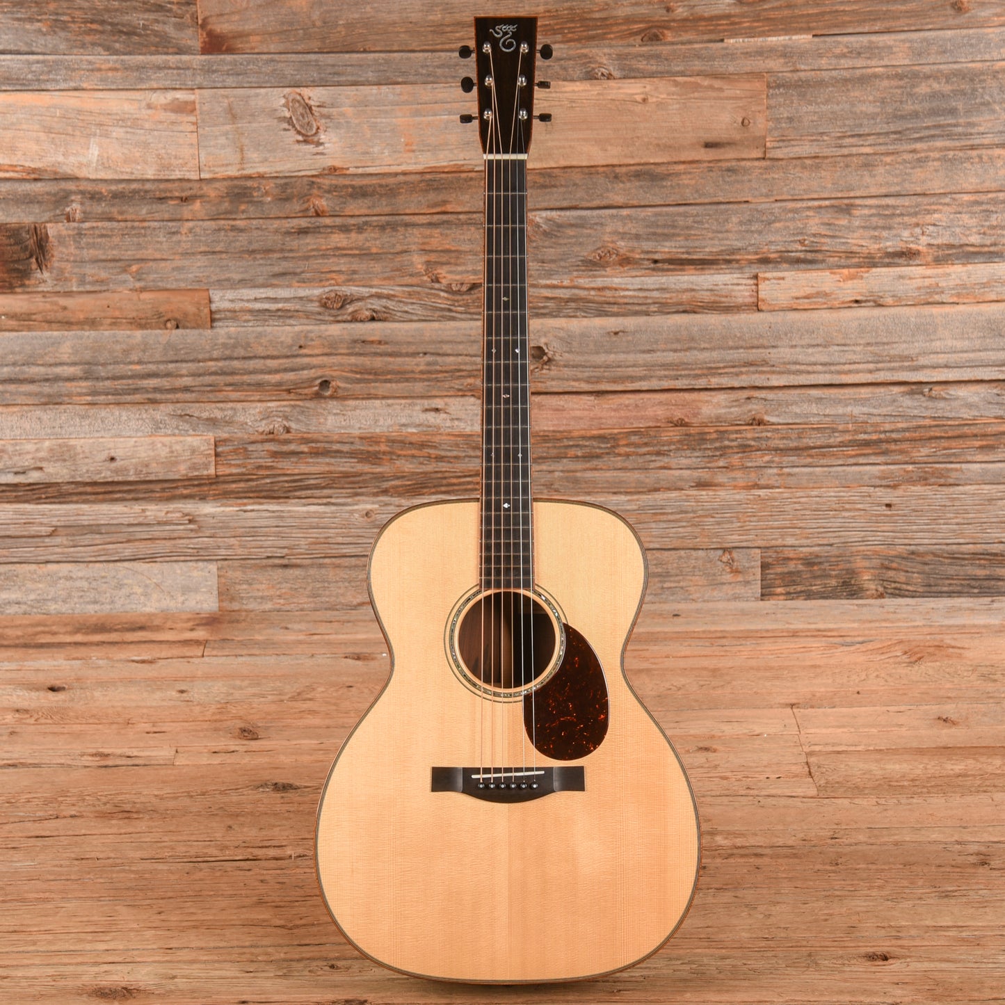 Santa Cruz OM Grand Brazilian Rosewood and Moon Spruce Natural Acoustic Guitars