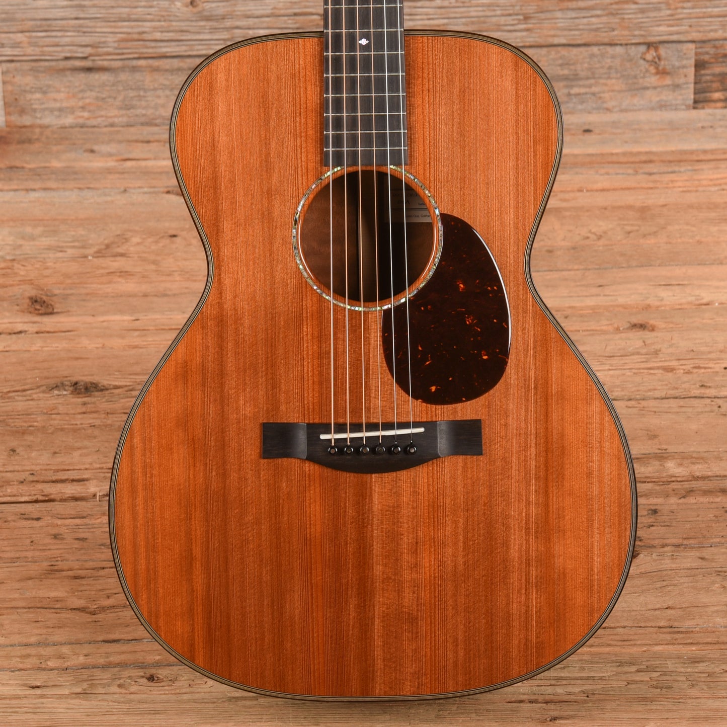 Santa Cruz OM "The Tree" Quilted Mahogany and "Tunnel 13" Redwood Natural Acoustic Guitars