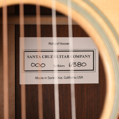 Santa Cruz The OOO Adirondack Spruce/Cocobolo Vintage Tint Acoustic Guitars