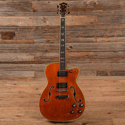 Santly 2 Pickup Hollwobody Sunburst Electric Guitars / Hollow Body