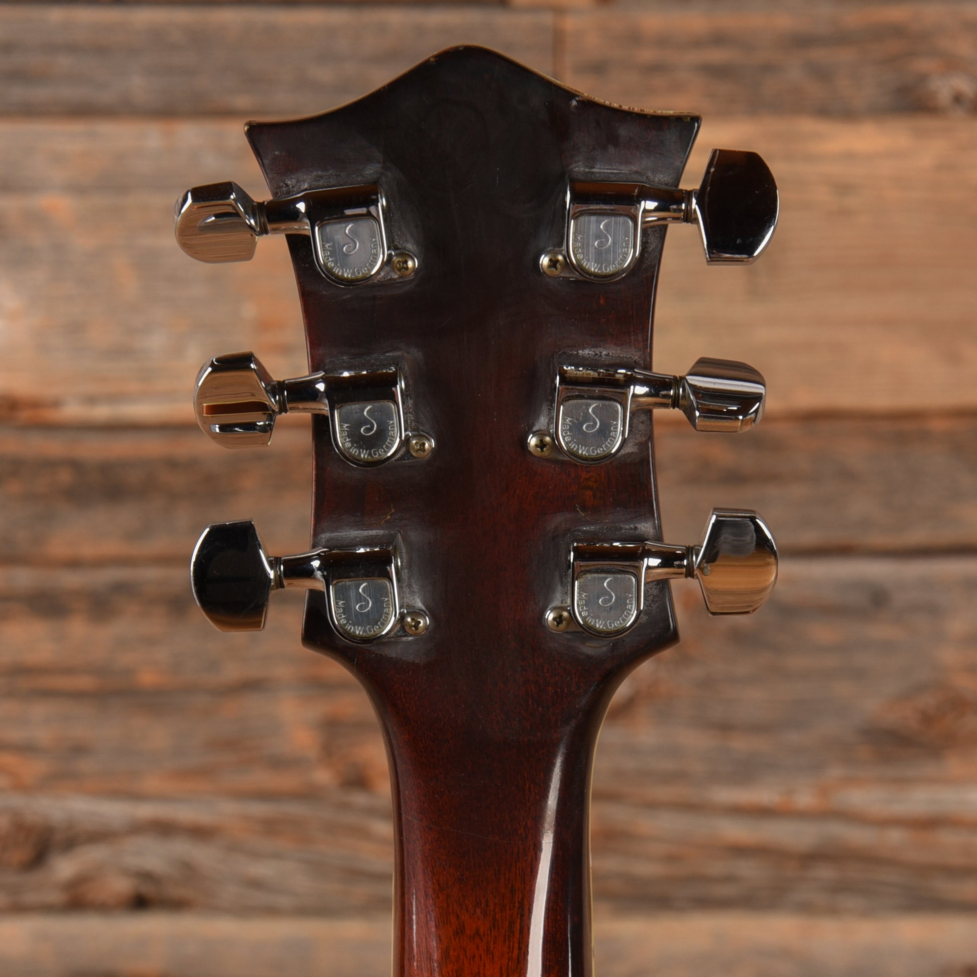 Santly 2 Pickup Hollwobody Sunburst Electric Guitars / Hollow Body