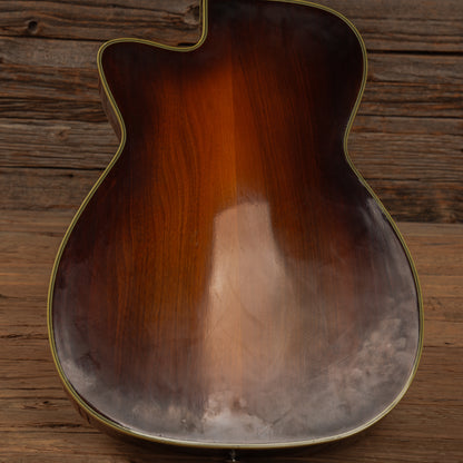 Santly 2 Pickup Hollwobody Sunburst Electric Guitars / Hollow Body