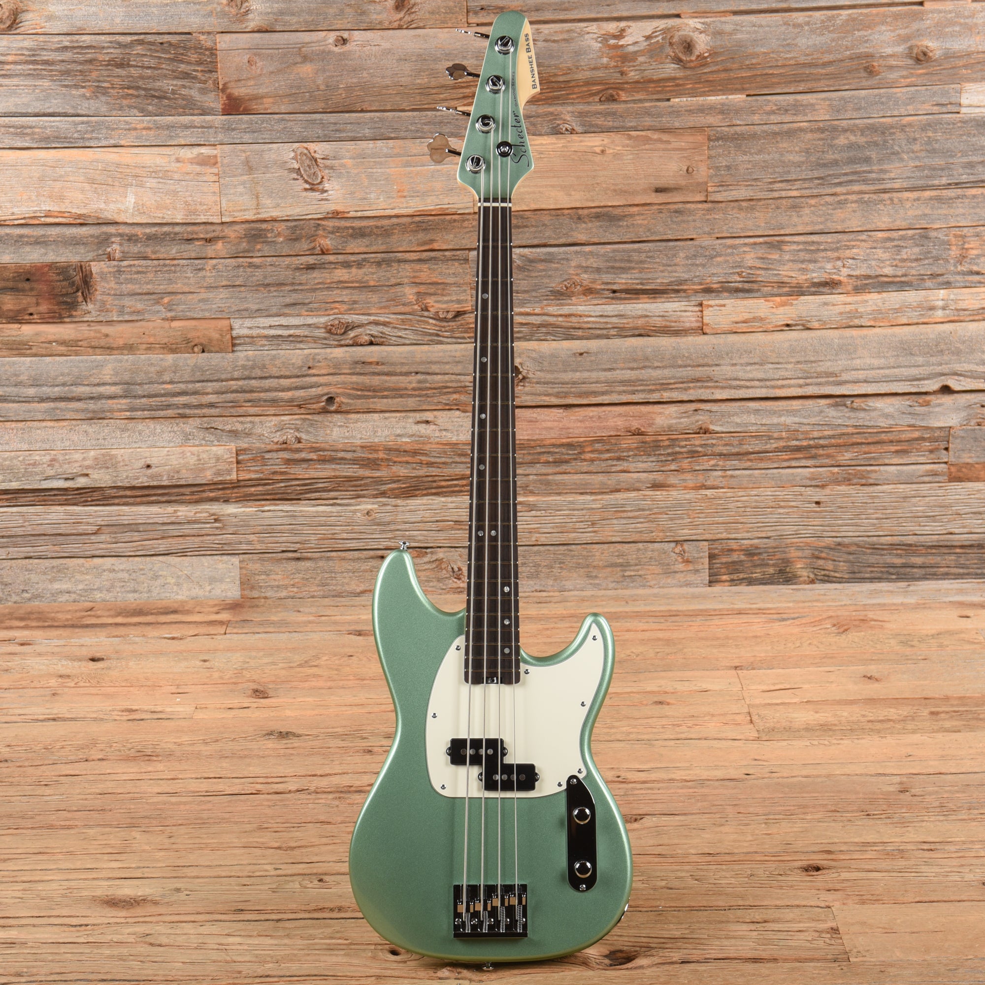 Schecter Banshee Bass-4 Vintage Pelham Blue 2023 Bass Guitars / 4-String