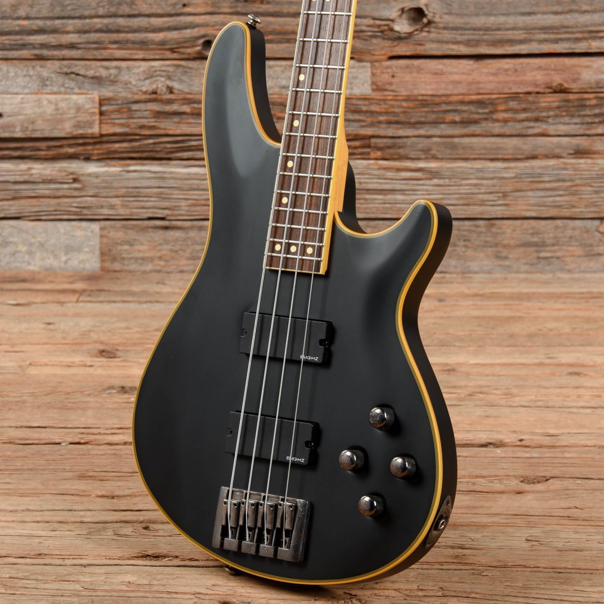 Schecter C-4 Custom Black â Chicago Music Exchange