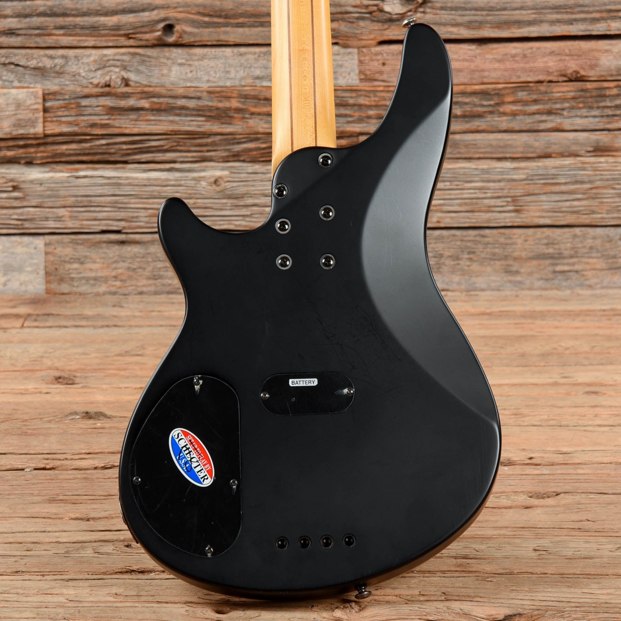 Schecter C-4 Custom Black Bass Guitars / 4-String