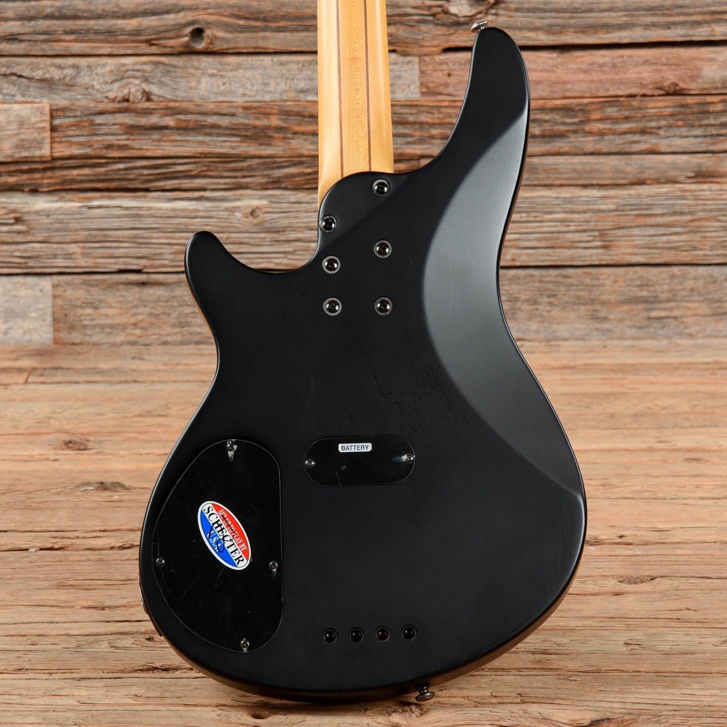 Schecter C-4 Custom Black Bass Guitars / 4-String