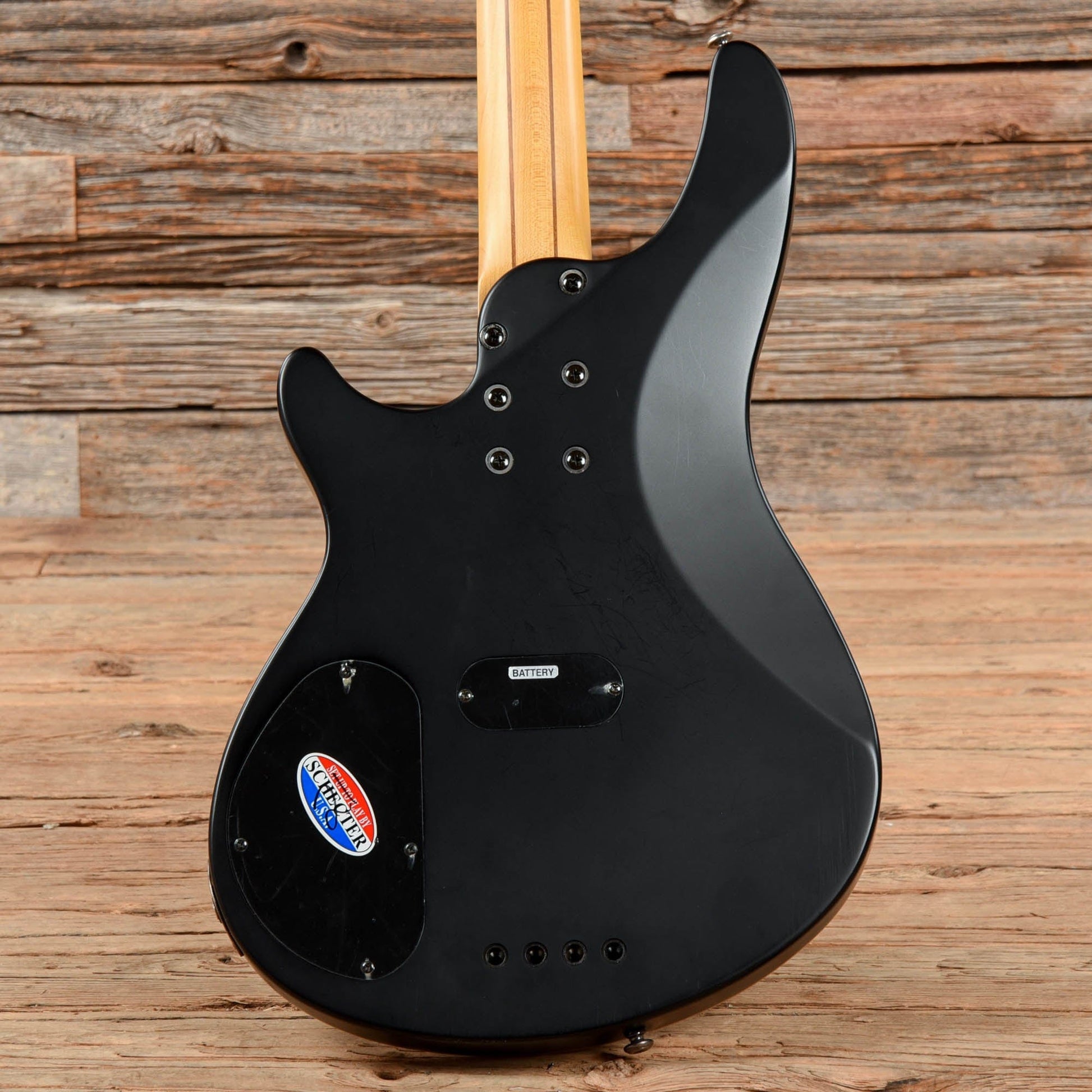 Schecter C-4 Custom Black Bass Guitars / 4-String