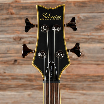 Schecter C-4 Custom Black Bass Guitars / 4-String