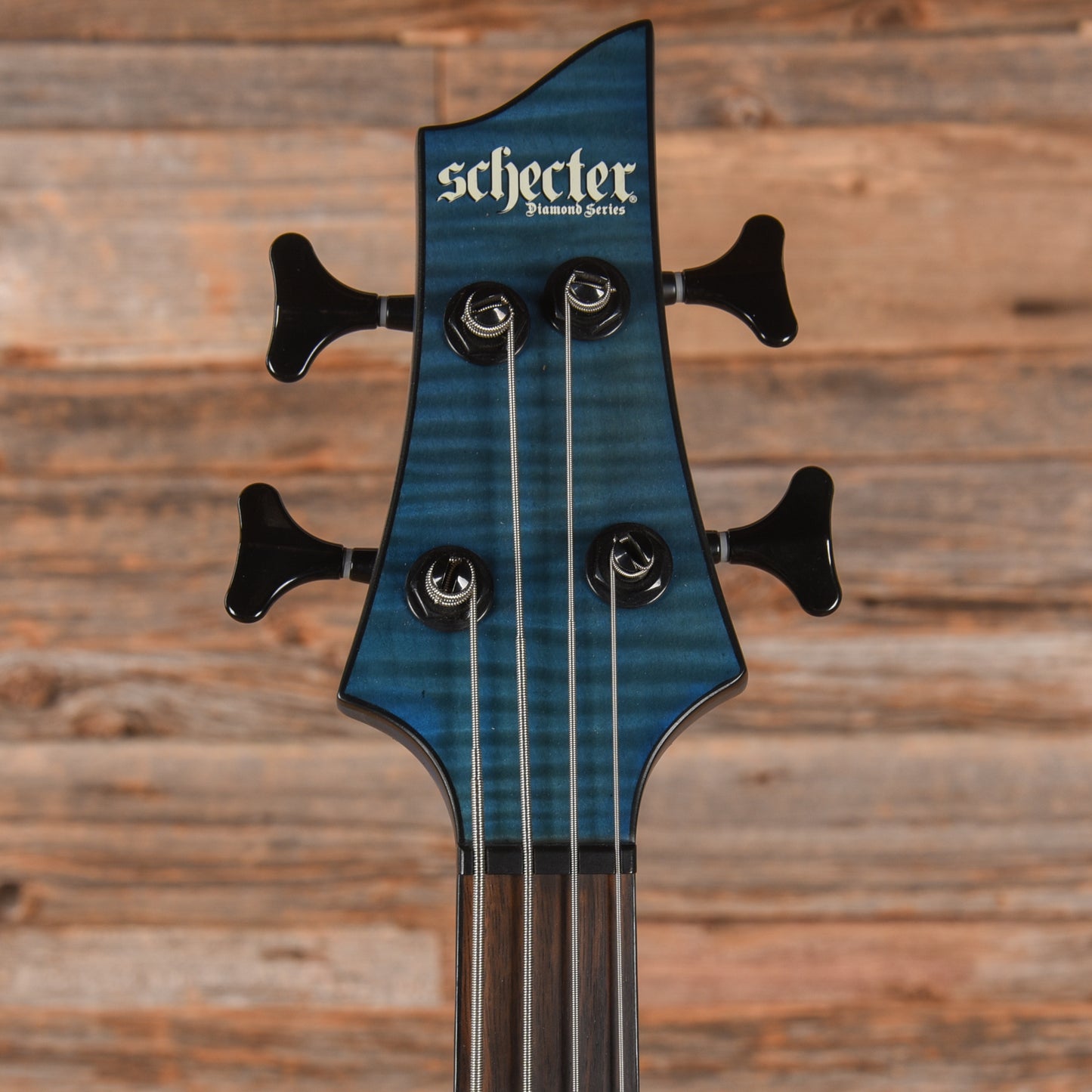 Schecter C-4 GT Transparent Blue 2021 Bass Guitars / 4-String
