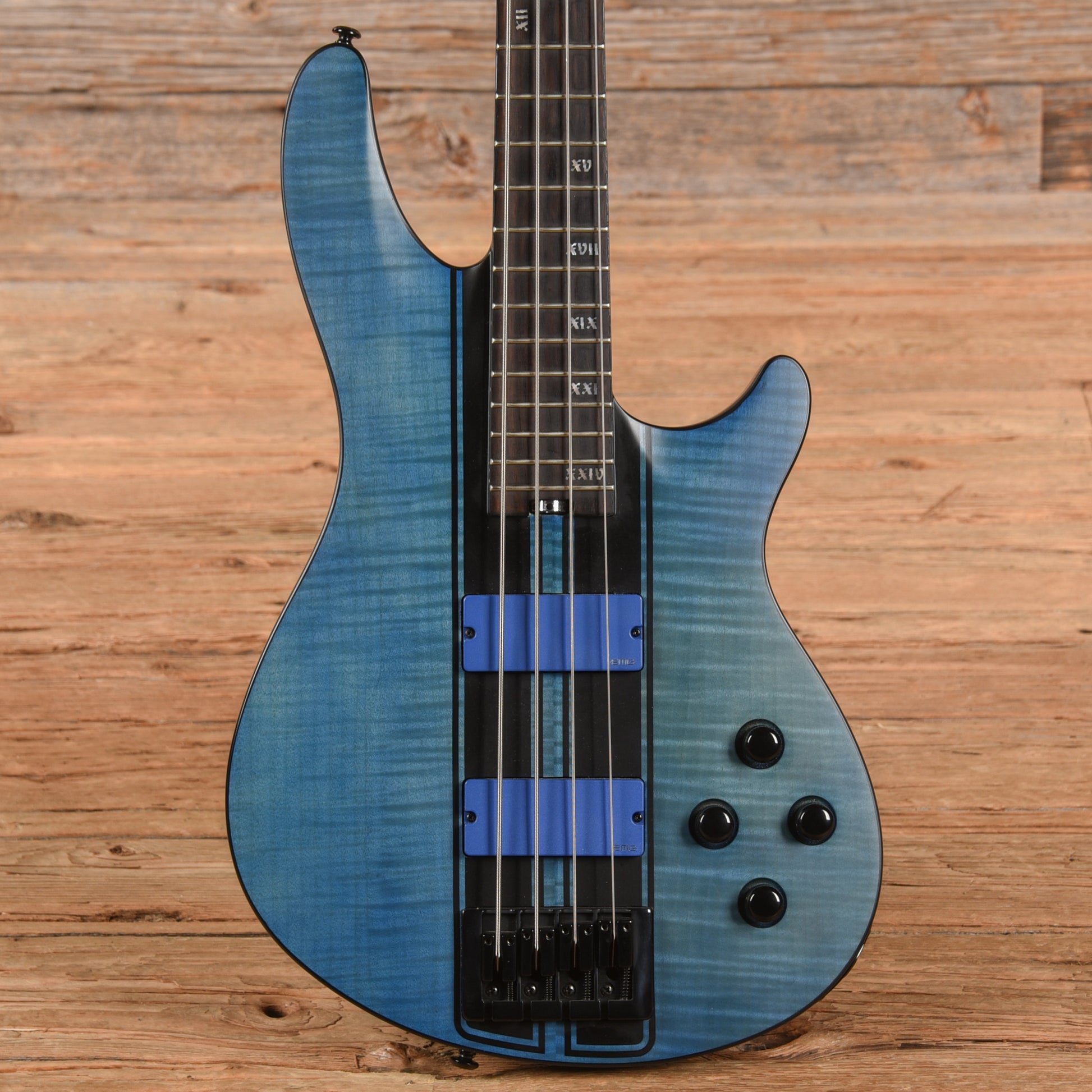 Schecter C-4 GT Transparent Blue 2021 Bass Guitars / 4-String